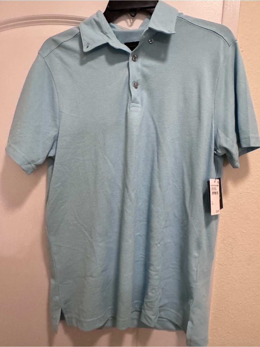 Blue Sky Men’s Pale Blue Polo Shirt